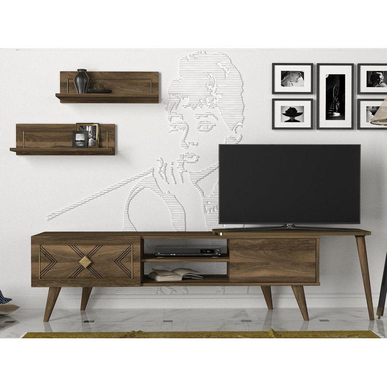East Urban Home Entertainment Center for TVs up to 85" Wayfair